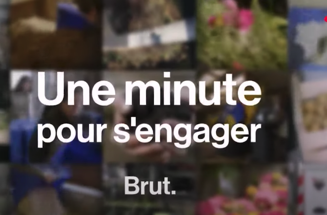 BRUT – Une minute pour s’engager